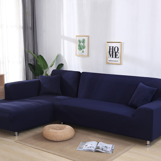 L-Förmigen Sofa Einfarbig Hohe Elastische All-Inclusive-Sofa Abdeckung