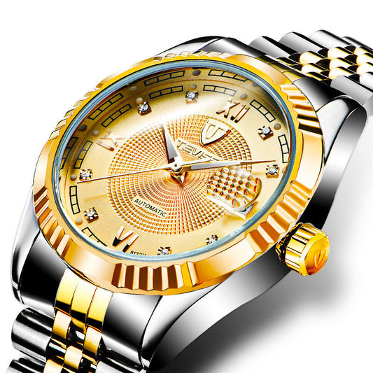 Men&#039;s Watch Fashion Watches Men&#039;s Mechanical Watches Luminous Analogue Calendar European And American Watches