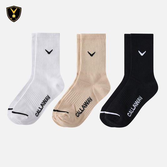 Cross-border Wholesale CAllAWAV Golf Socks Average Size High Barrel Basketball Football Sweat Absorbent Professional Sports Socks