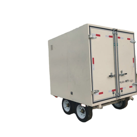 Urban Cold Chain Thermal Insulation Transporter Small Food Insurance Refrigerated Transporter Dump Traction Semi-Trailer