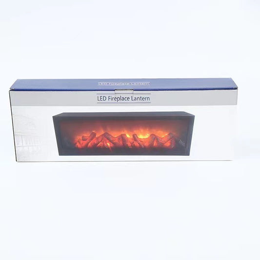 Factory Direct LED Simulation Flame Decorative Fireplace Lamp