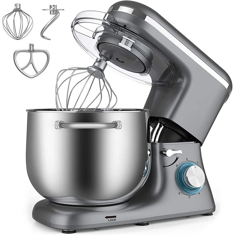 Household Appliances Kitchen Electric 7L 8L Stainless Steel Bowl Moving Bread Baking Mixer Food Vertical Mixer