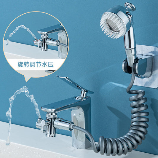 Face Basin Basin Shampoo Artifact Faucet External Shower Extender Toilet Hand Shower Booster Nozzle